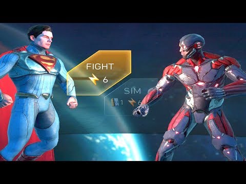 Injustice 2 (iOS) - Walkthrough Part 13 - Campaign Chapter 2: Battles 19-24 (Cyborg Boss Fight)