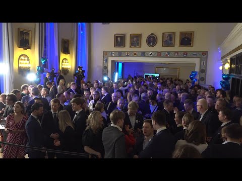 Finland opposition leader claims victory