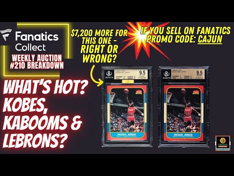 The Sports Card Price Surge Continues - Fanatics Weekly Auction #210