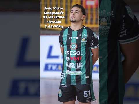 Material atualizado do Atleta João Victor Casagrande