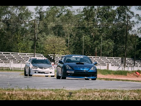 Toyota Celica GT Turbo 350hp Vs. Honda Integra Type R N/A 320hp Time Attack Paraguay