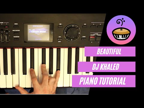 Beautiful DJ Khaled Piano Tutorial