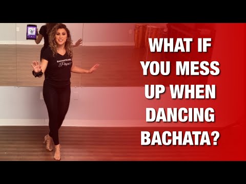 WHAT IF YOU MESS UP WHEN DANCING BACHATA? Beginners Bachata Course: Marking Consistency - 7 of 13