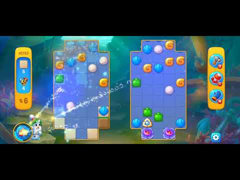 Fishdom Easy Level 10762 (with ingame lightning booster) @choraelmin