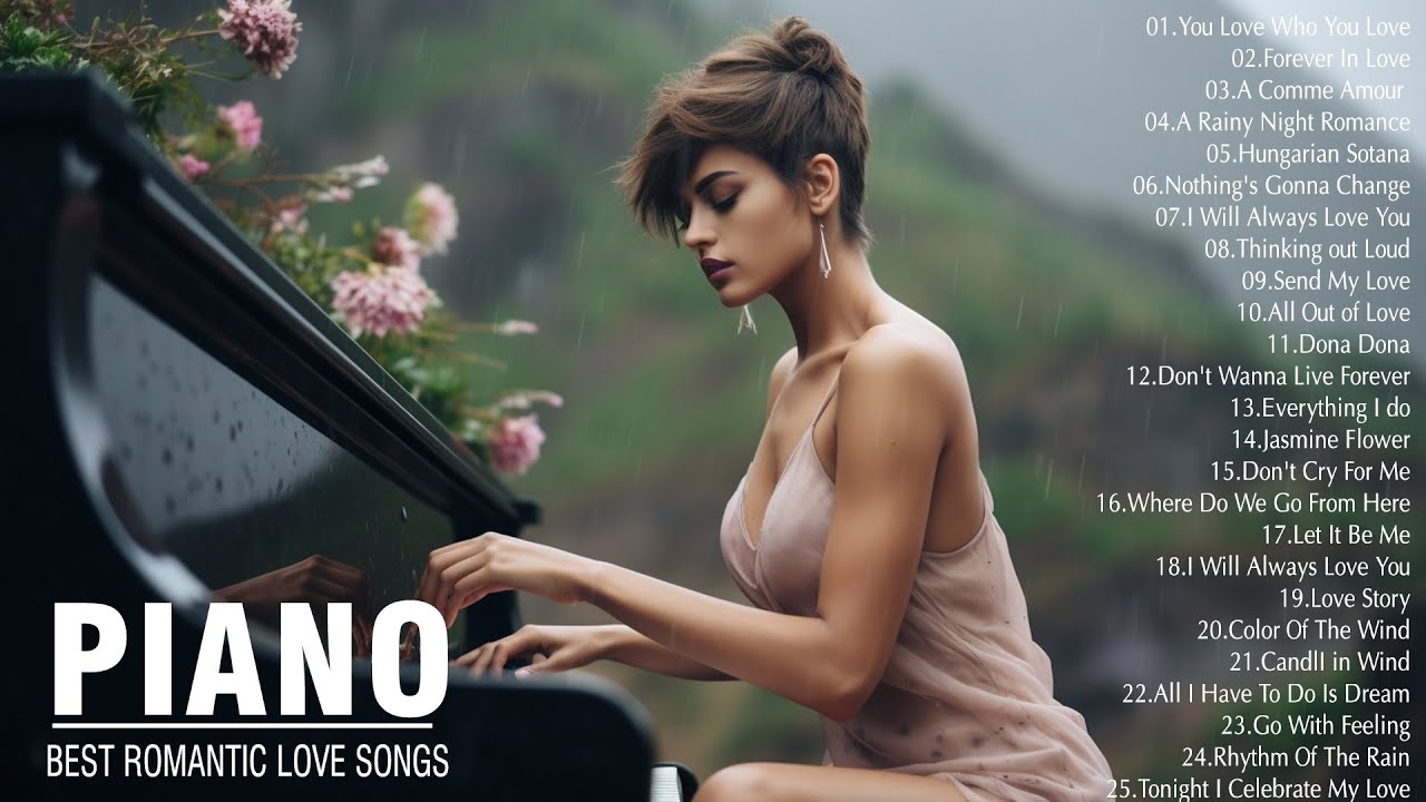 Beautiful Piano Melodies Vol.1 | Best Love Songs Collection - Relaxing Piano Instrumental Love Songs