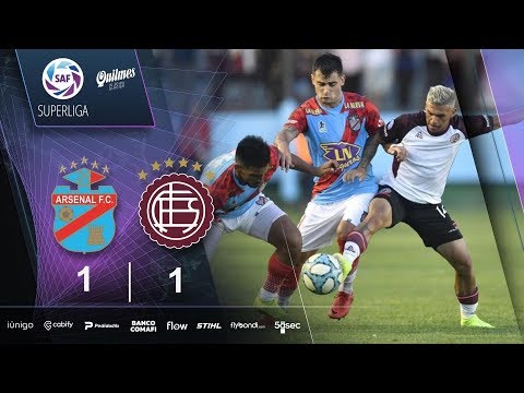 Fecha 15: resumen de Arsenal - Lanús