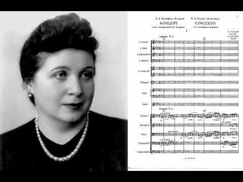 R. Glière: Concerto for Coloratura and Orchestra, Op.82 - Nadezhda Kazantseva, cond. A. Orlov (1946)