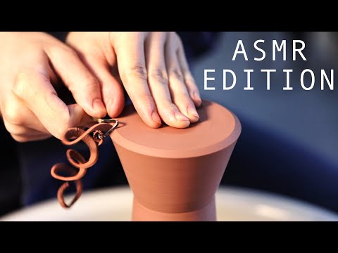 How to Make Angular Stoneware Vases — ASMR Edition
