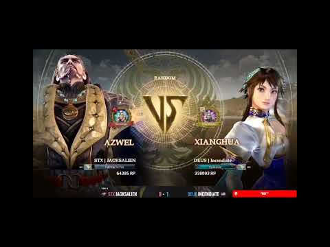 Jacksalien vs Incendiate .Soulcalibur rivals III online tournament .