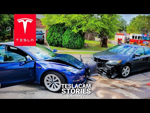 TESLA OWNER BROKE HIS ARM IN CRASH | TESLACAM STORIES #70