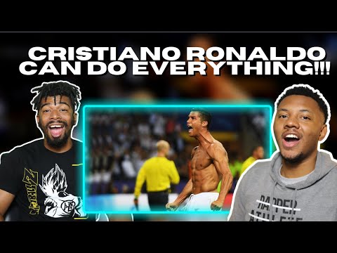 AMERICANS REACT To Cristiano Ronaldo ● The Man Who Can Do Everything