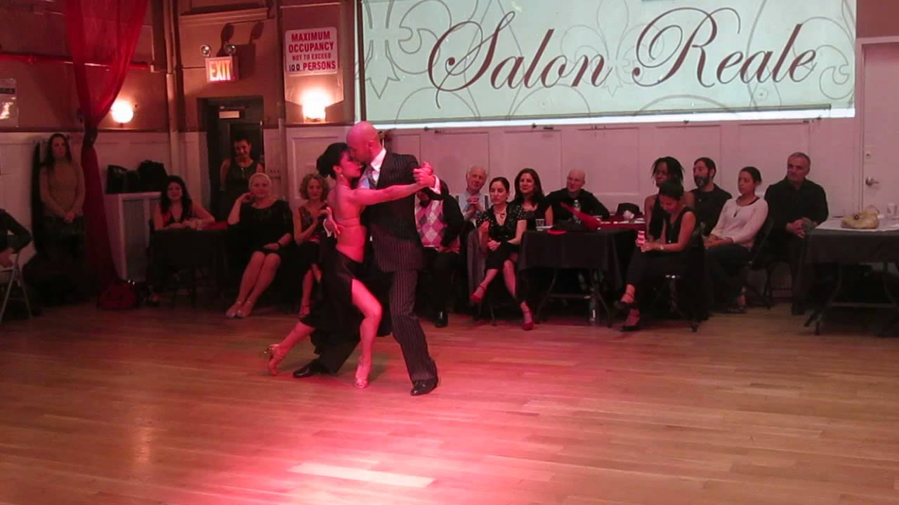 Adriana Salgado and Orlando Reyes at SALON REALE, nyc 2015