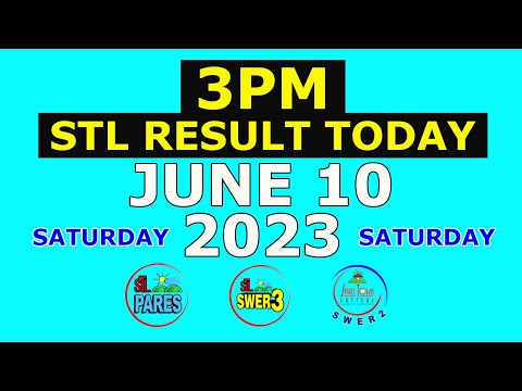 3pm STL Result Today June 10 2023 (Saturday) Visayas and Mindanao