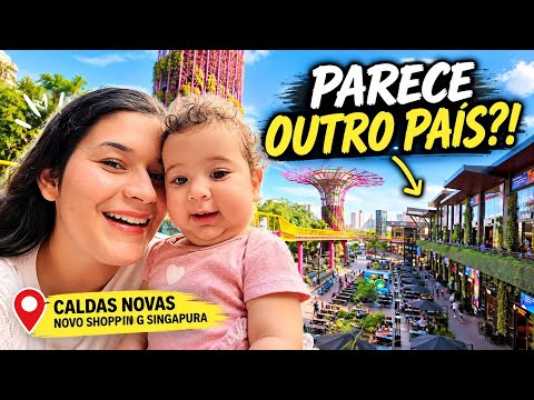 PARECE OUTRO PAÍS! 😱 O NOVO SHOPPING DE CALDAS NOVAS EM GOIÁS 