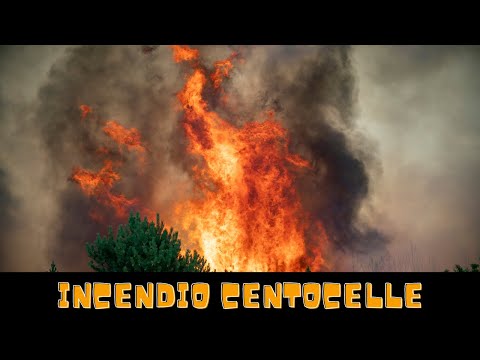 Incendio Centocelle   Roma
