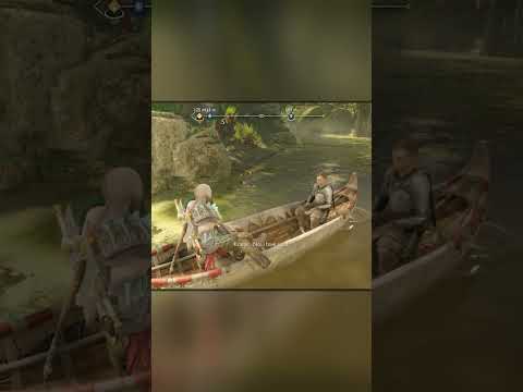 Mimir Asks Kratos about the Power of Greek Gods God of War Ragnarök