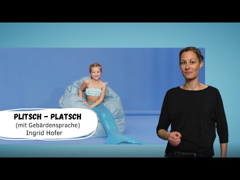 🧏🏼‍♂️ Plitsch-platsch (mit Gebärdensprache) | Kinderlieder zum Mitsingen und Bewegen