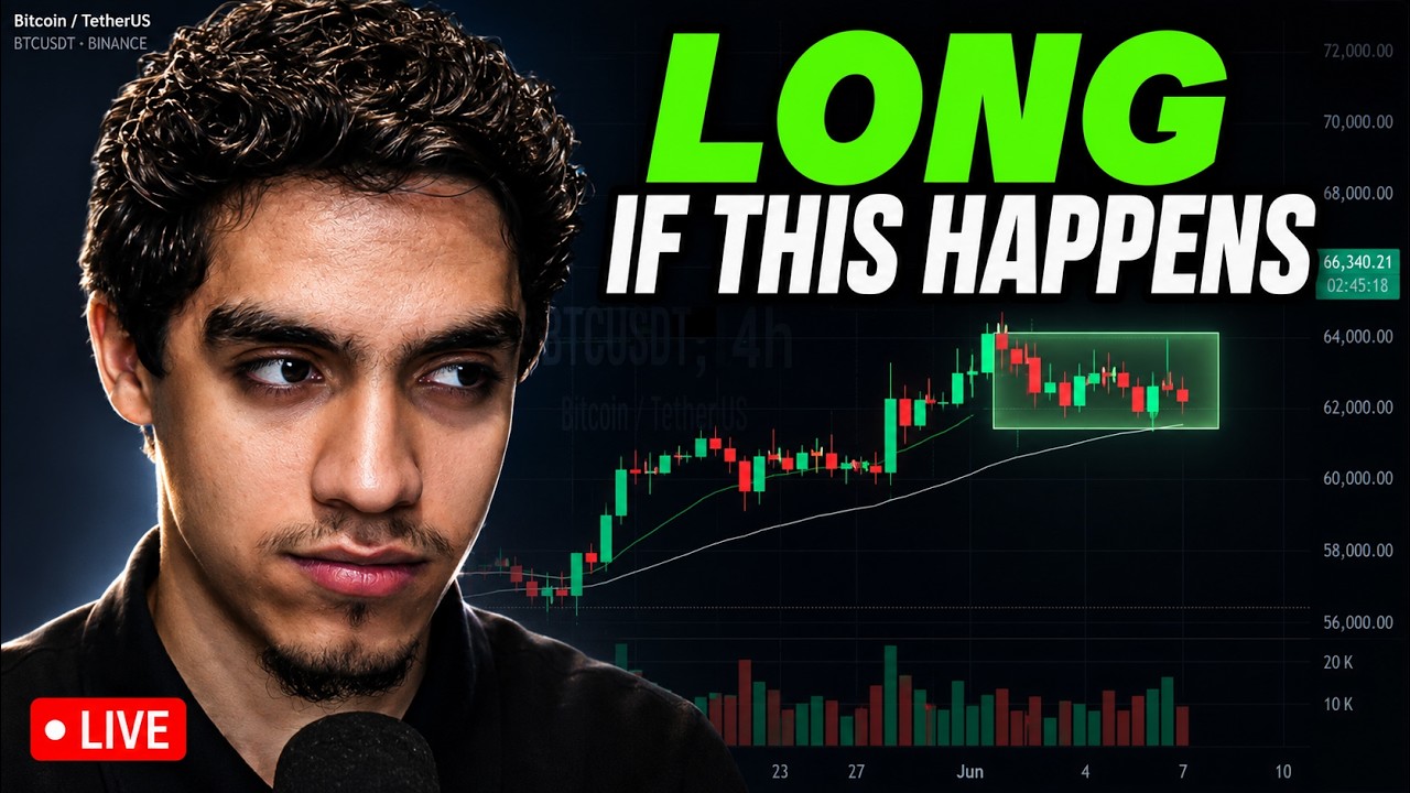 Longing Bitcoin If This Happens 🚨