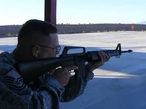 Colt 601 Found in the US Air Force Inventory in 2010 - Quick Full-Auto