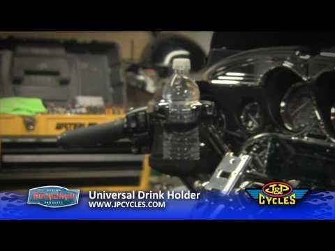Install the Universal Drink Holder by Kuryakyn • JPCYCLES.COM