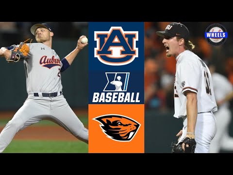 #14 Auburn vs #3 Oregon State (Great Game!) | Supers Game 1 | 2022 College Baseball Highlights