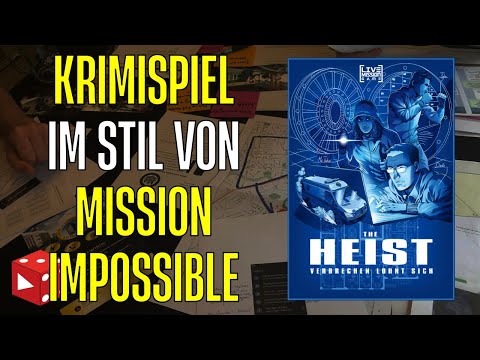 The Heist - Innovatives Krimispiel wie Hidden Games oder Detective Stories + Mission Impossible