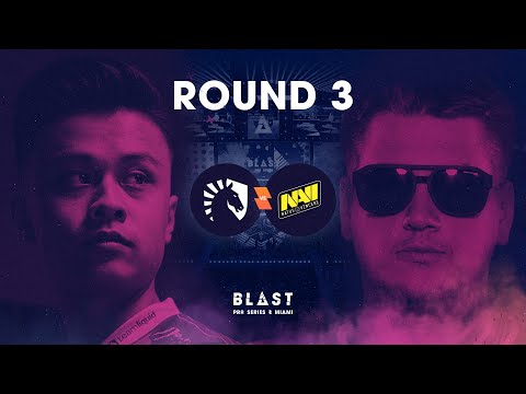BLAST Pro Series Miami 2019 – Round 3: Liquid vs. NaVi