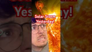 Did you hear about the solar flare yesterday? #science #solarflares #news #shorts