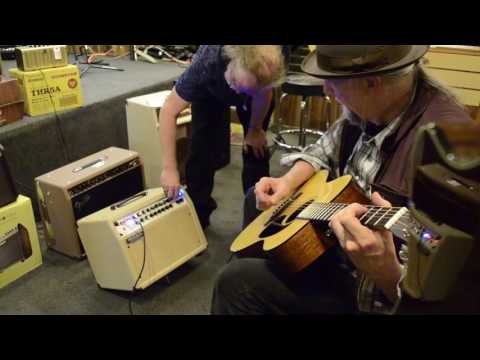 Guitar Showcase's Rich Longacre on the Brand New MESA ROSETTE Acoustic Amp.
