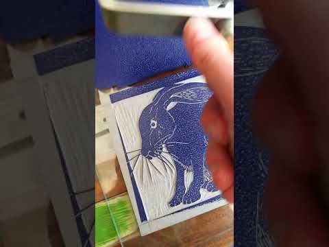 Quick lino printing process