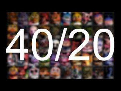 Ultimate Custom Night ( COMO PASSAR DA 40/20 )