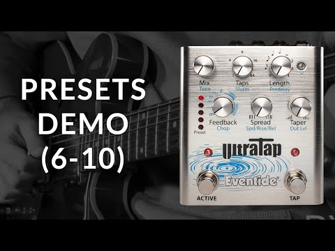 Eventide UltraTap Multi-Tap Effects Pedal | Sweetwater