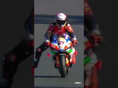 Alberto Surra’s great performance in FP1 💪 | 2026 #EstorilWorldSBK 🇵🇹