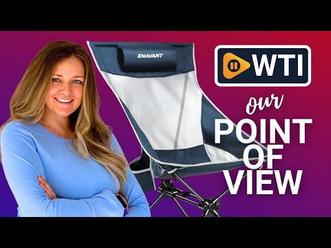 Portable Camping Chair with Headrest - WTI product video review