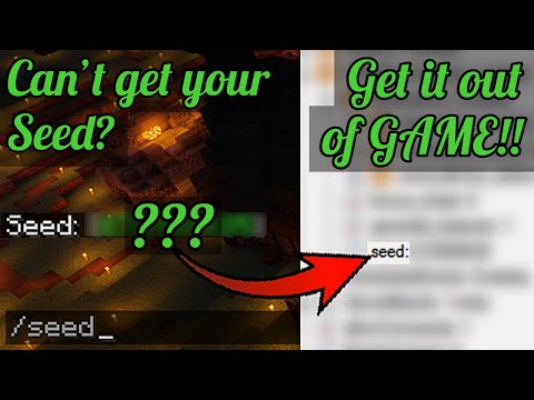 Find YOUR Minecraft Seed OUT OF GAME!!