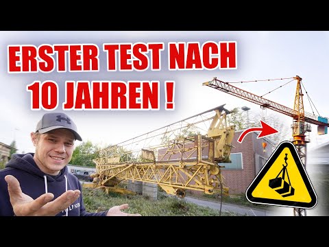 VERGESSENER BAUKRAN 🤯 🫣 - Erster START nach 10 Jahren STANDZEIT 🤩 POTAIN | ItsMarvin