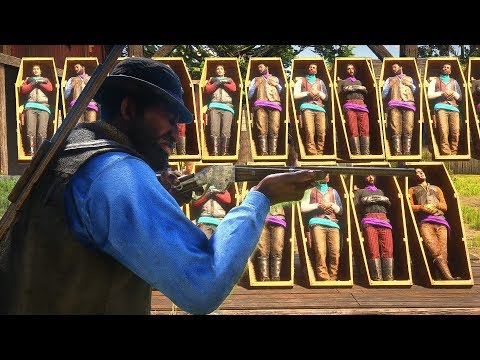 Part of a video titled How To Improve Your Aim Red Dead Redemption 2 Online - YouTube