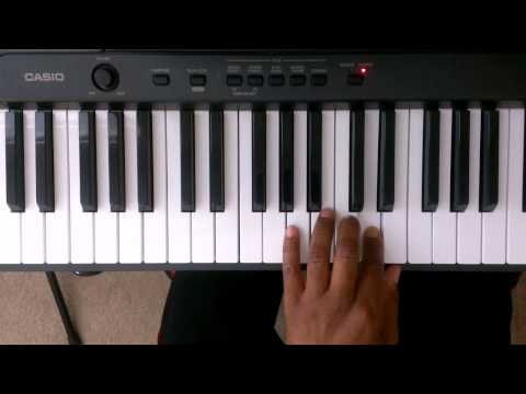 "E" Minor Scale On Piano - Piano Scale Lessons (Right and Left hand)