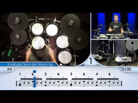 5-Minute Drum-Set Warm-Up (Advanced) - Drum Lesson