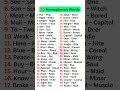 50 Homophones Words #english #education