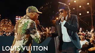 Pharrell and Jay-Z Perform at the Men&#39;s Spring-Summer 2024 Show | LOUIS VUITTON