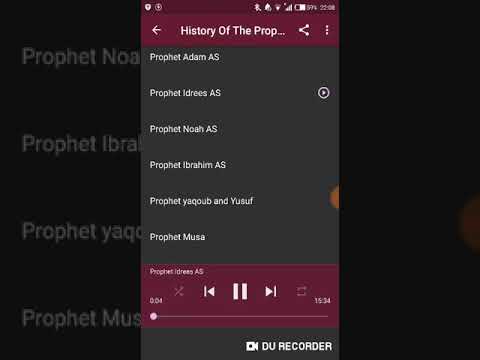 Complete History of All Prophets Part 1 Video