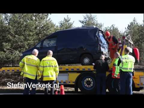 Twee mannen aangehouden na wilde achtervolging over A28 bij Nunspeet - ©StefanVerkerk.nl