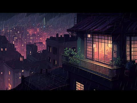 Lofi Rain ☂️ Calm Your Anxiety, Relaxing Music  [ Beats To Relax / Chill To ]