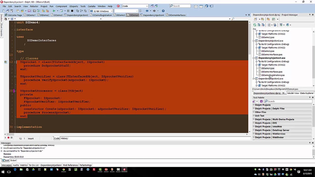 Dependency Injection Basics