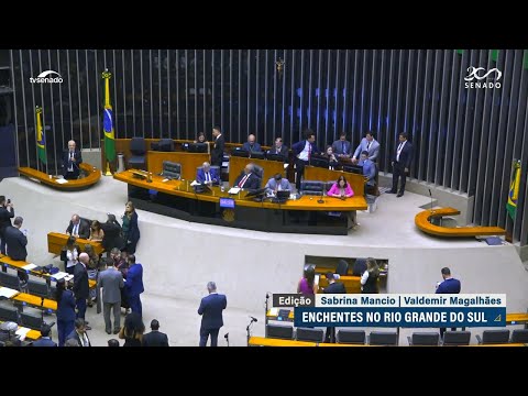 Rio Grande do Sul: Congresso aprova crédito facilitado a vítimas de enchentes