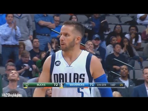 JJ Barea Full Game Highlights Bucks @ Mavs 21 Points 5 Assists
