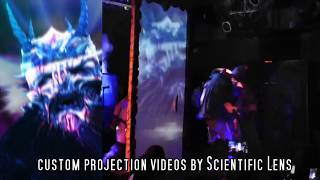 The Final Flight of Oderus Urungus GWAR Fly Now video projection