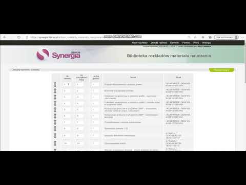 Librus Synergia - Material distribution - creating, searching, deleting, editing, assigning