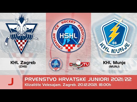 PH 2021/22 Juniori - KHL Zagreb vs KHL Munje